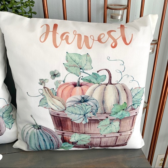 Multicolored Autumn Harvest Fall Pillowcase Set - Picture 2 of 7